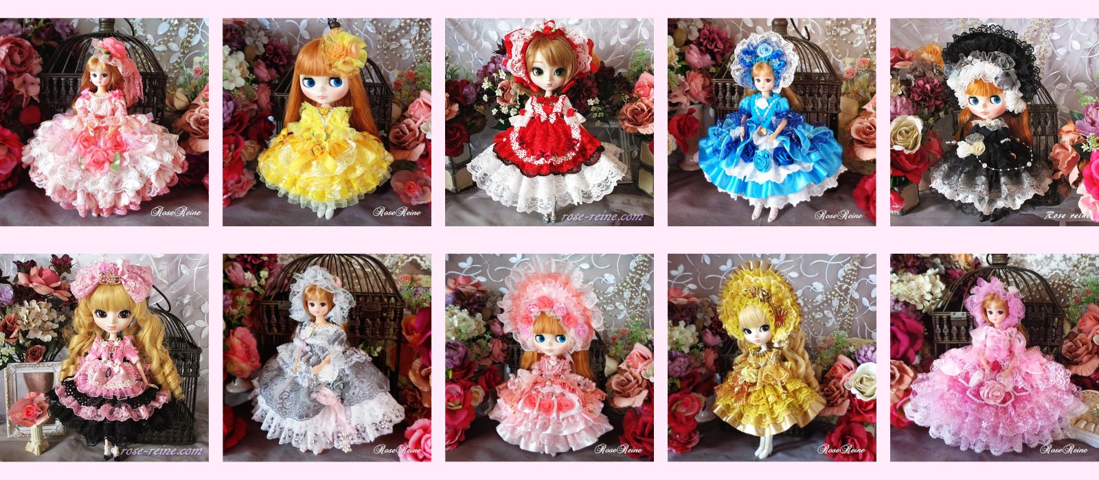 ロリータロマンスドレス一覧